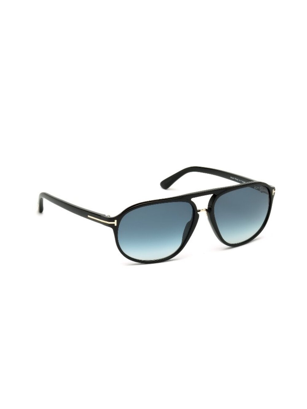 New Tom Ford Men's Sunglasses Black Round Green Lens Acetate Frame FT0447 JACOB